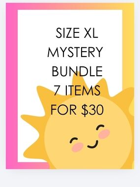 Size XL Mystery Bundle - 7 Items